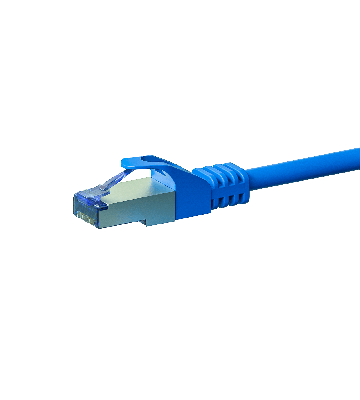 CAT6a S/FTP (PIMF) patchkabel 20m blå