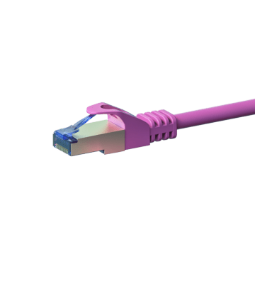 CAT6a S/FTP (PIMF) patchkabel 5m pink