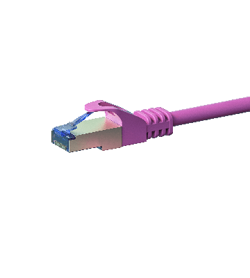 CAT6a S/FTP (PIMF) patchkabel 30m pink