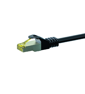 Cat7 S/FTP (PIMF) patchkabel 15m sort
