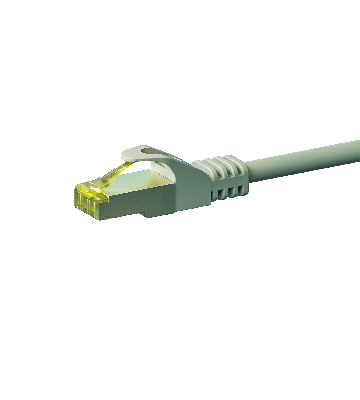 Cat7 S/FTP (PIMF) patchkabel 7,50m grå
