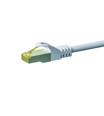 Cat7 S/FTP (PIMF) patchkabel 20m hvid