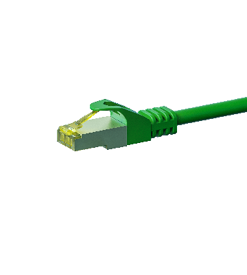 Cat7 S/FTP (PIMF) patchkabel 1,50 m grøn