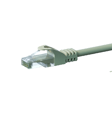 CAT6 UTP patch kabel 10m grå - CCA
