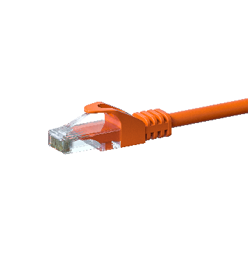 CAT6 UTP patch kabel 1,50m orange - CCA