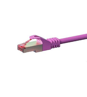 CAT6 S/FTP (PIMF) patchkabel 10m pink