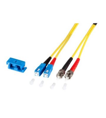 OS2 duplex fiberoptisk kabel SC-ST 3m