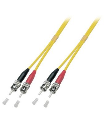 OS2 duplex fiberoptisk kabel ST-ST 10m