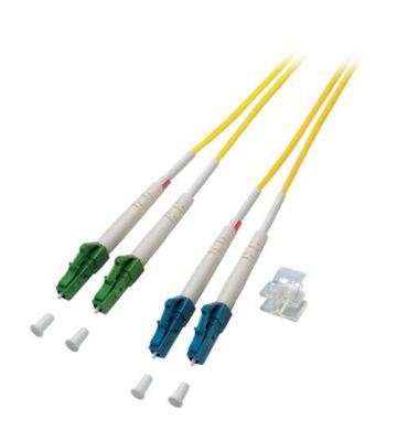 OS2 duplex fiberoptisk kabel LC/APC-LC 5m
