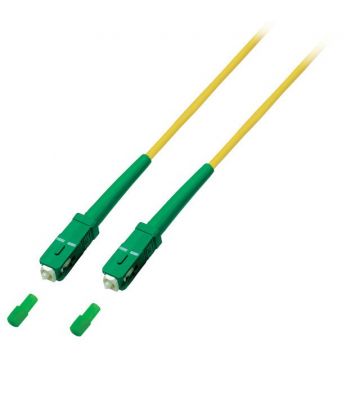 OS2 simplex fiberoptisk kabel SC/APC-SC/APC 5m