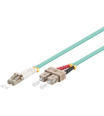 Fiberoptisk kabel LC-SC OM3 20m