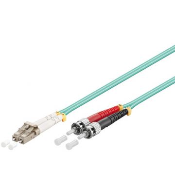 Fiberoptisk kabel LC-ST OM3 15m