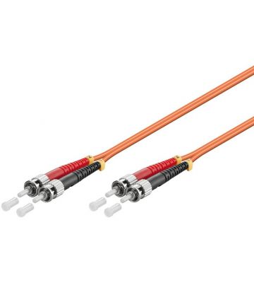 Fiberoptisk kabel ST-ST OM2 1m