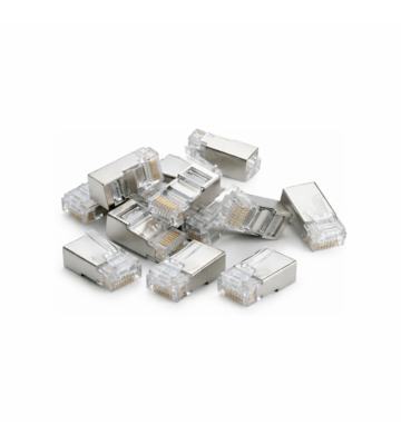 DANICOM FTP CAT6 RJ45 Connector - til fleksibel kerne - 10 stk