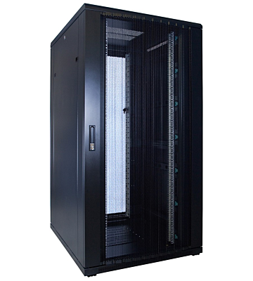 32U serverrack med perforeret dør 800x1200x1600mm (BxDxH)
