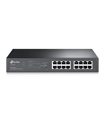 TP-Link 16-Port 1016 administreret PoE smart switch