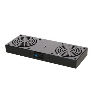 Ventilatorpakke med 2 blæsere og termostat velegnet til overskabe