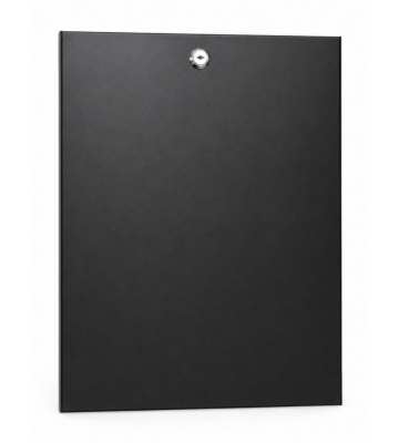 9U sidepanel til 10" serverskab - 450mm dyb med lås