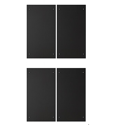 Datacentersæt med sidepaneler til 42U-skabe, 1200 mm dybe
