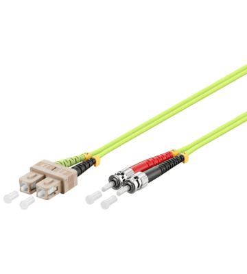 Fiberoptisk kabel SC-ST OM5 (laseroptimeret) 20m