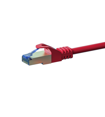 CAT6a S/FTP (PIMF) patchkabel 2m rød
