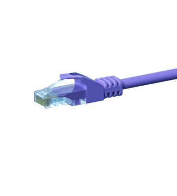 CAT5e UTP patchkabel 2m lilla - CCA