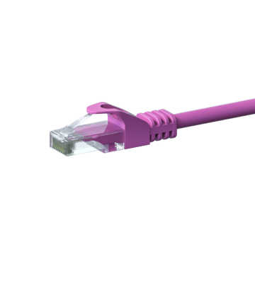 CAT6 UTP patch kabel 2m pink - CCA