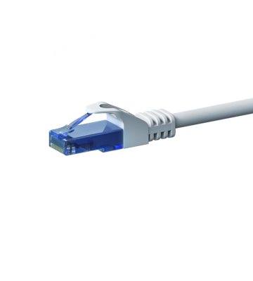 UTP CAT6a patchkabel 2m hvid - 100% kobber