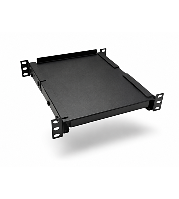10 tommer justerbar hylde til 450 mm dybe 10 tommer server skabe - 1U