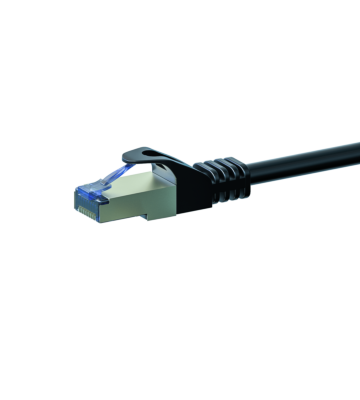 CAT6a S/FTP (PIMF) patchkabel 0,50m sort