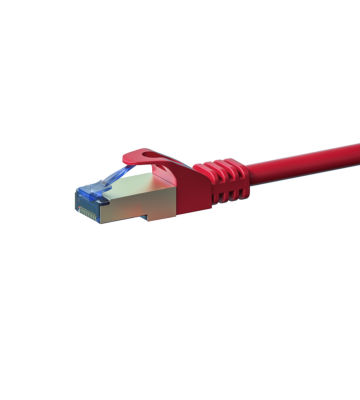 CAT6a S/FTP (PIMF) patchkabel 1m rød