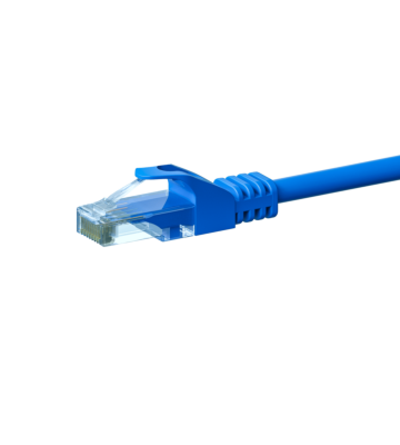 CAT6 UTP patch kabel 10m blå - CCA