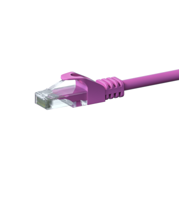 CAT6 UTP patch kabel 15m pink - CCA