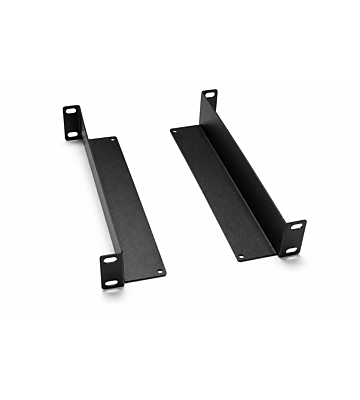 10 tommer L-profil til 450 mm dybe 10 tommer server skabe - sæt med 2