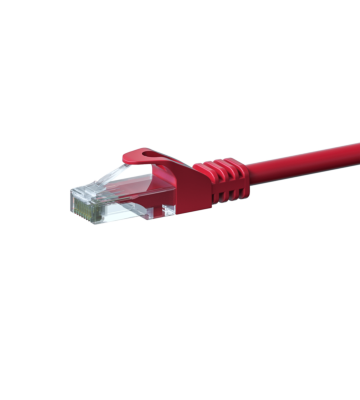 CAT6 UTP patch kabel 2m rød - CCA