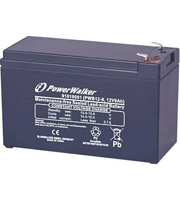 PowerWalker batteri 12V 9Ah