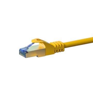 CAT6a S/FTP (PIMF) patchkabel 2m gul