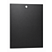 12U sidepanel til 10" serverskab - 450mm dyb med lås