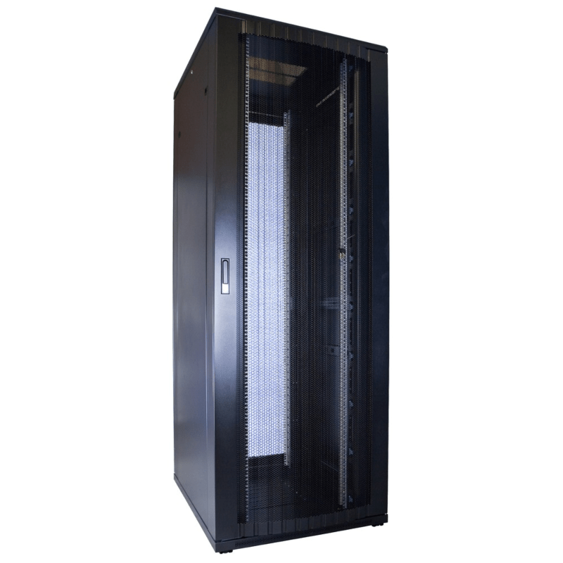 47U serverskab med perforeret låge 800x1200x2200mm (BxDxH)