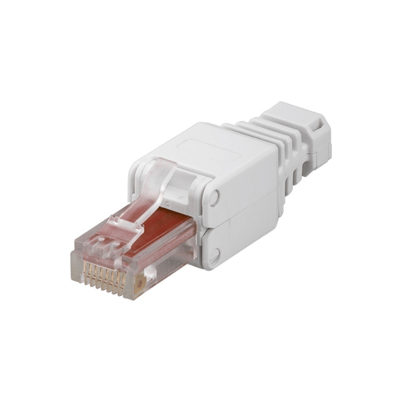 DANICOM UTP CAT6 Værktøjsfri RJ45 Connector - til fleksibel og stiv kerne