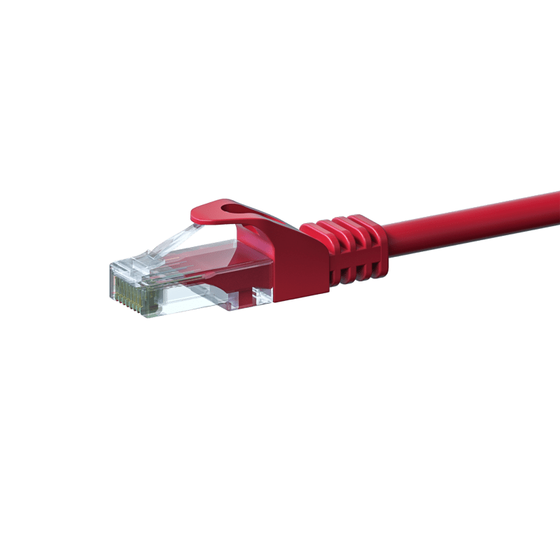 CAT6 UTP patchkabel 5m rød - CCA