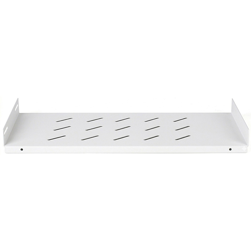 Hylde til 450mm dybt overskab - 1U hvid