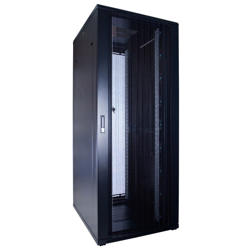 47U serverskab med perforeret låge 600x1000x2200mm (BxDxH)