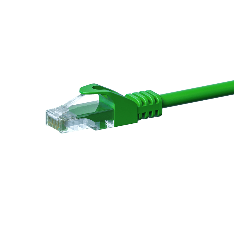 CAT5e UTP patch kabel 2m grøn - CCA