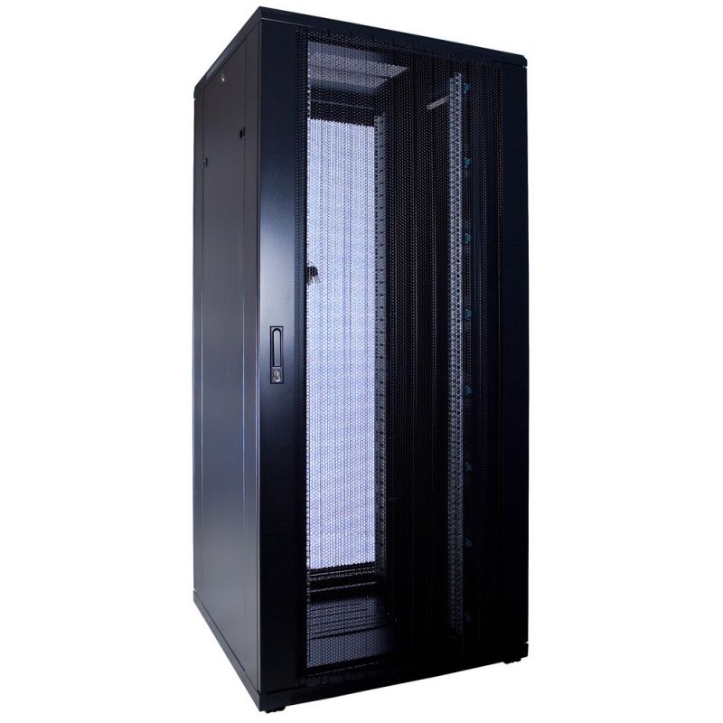 37U serverskab med perforeret låge 800x800x1800mm (BxDxH)