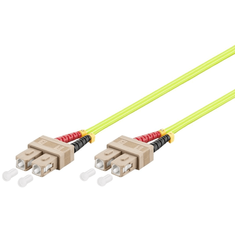 Fiberoptisk kabel SC-SC OM5 (laseroptimeret) 1m