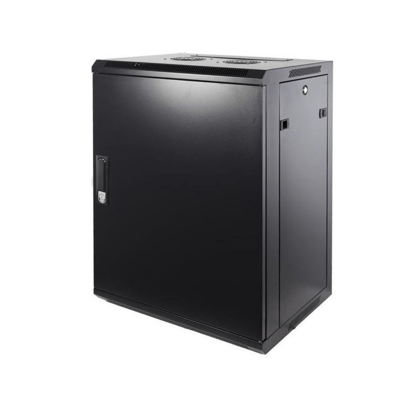 12U vægskab med metaldør 600x600x635mm (BxDxH)