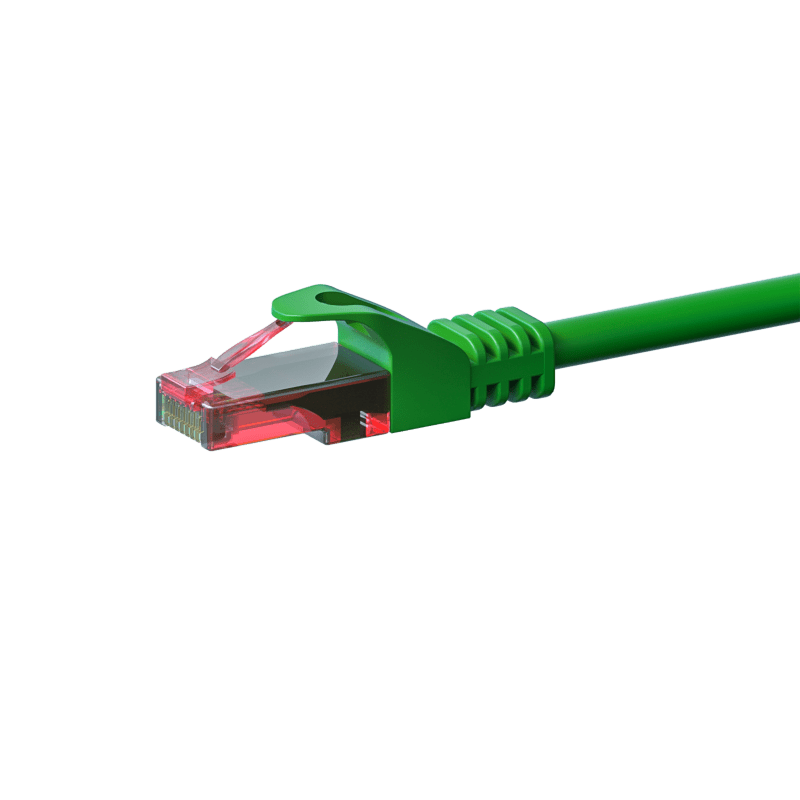 UTP CAT6 patchkabel 5m grøn - 100% kobber