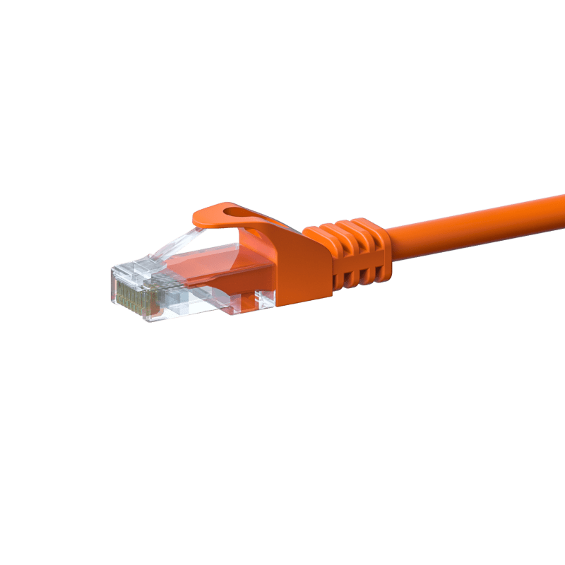 UTP CAT5e patchkabel 30m orange - 100% kobber