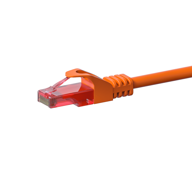 UTP CAT6 patchkabel 1,50m orange - 100% kobber